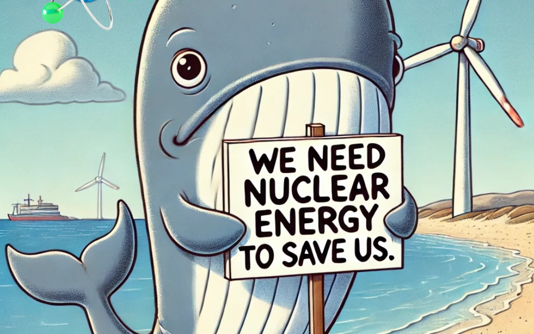 Are Energy Wind Turbines in the Ocean Killing The Whales? Is Nuclear Energy the Answer?